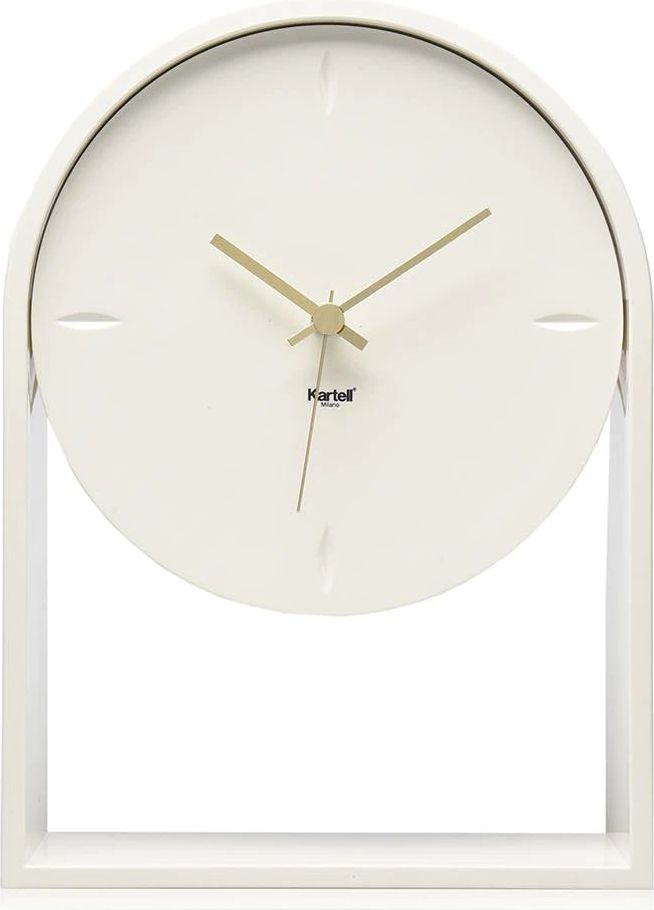 Zegar stołowy Air Du Temps cały biały