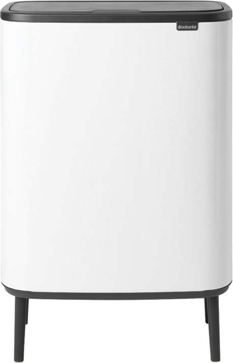Kosz na śmieci Bo Touch Bin Hi 2 x 30 l biały