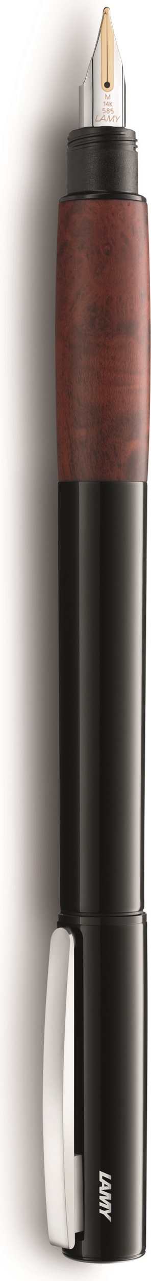 Pióro wieczne Accent Brilliant F czarny brąz