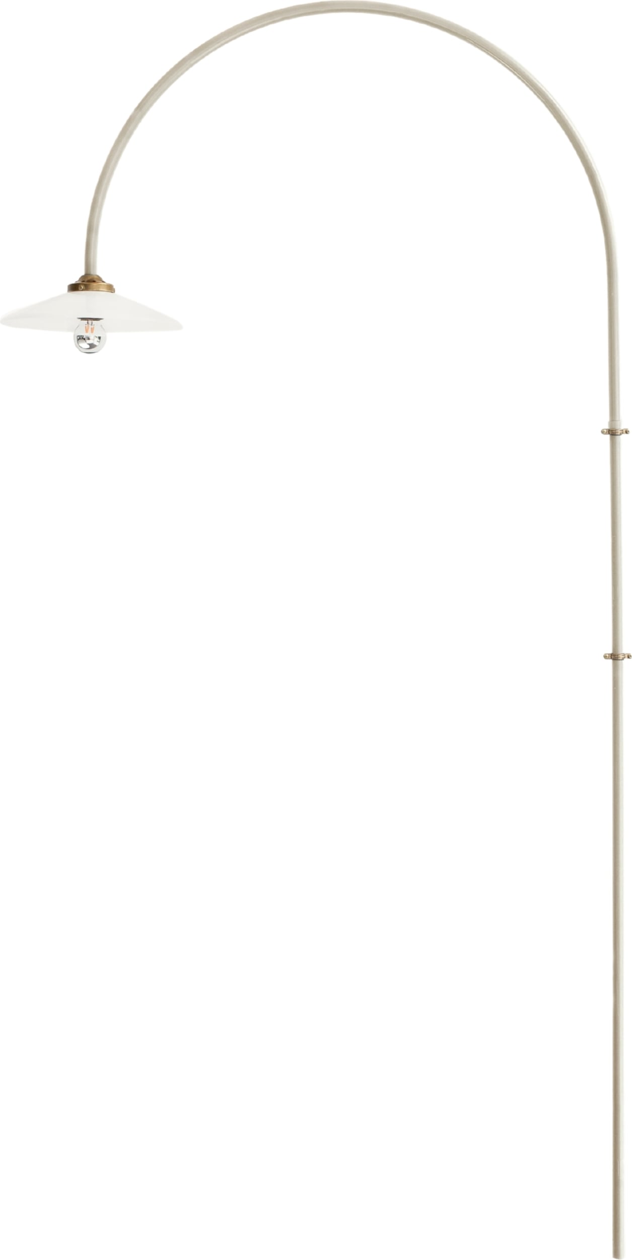 Lampa ścienna N°2 180 cm kość słoniowa