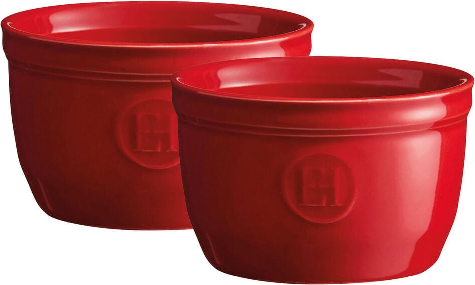 Kokilki Emile Henry 9 cm czerwone 2 szt.