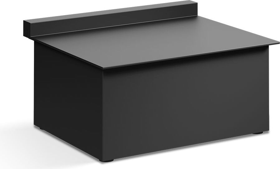 Pojemnik na chusteczki nawilżane Corner czarny mat