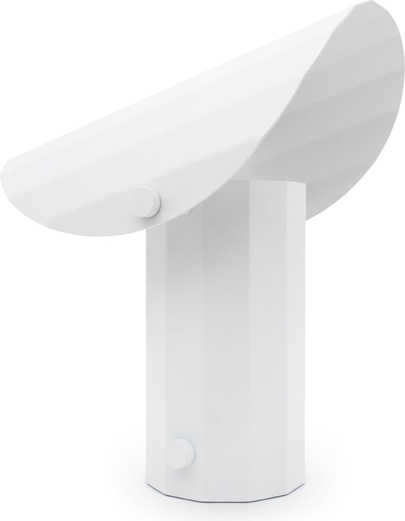 Lampa stołowa Apolin 30 cm biała