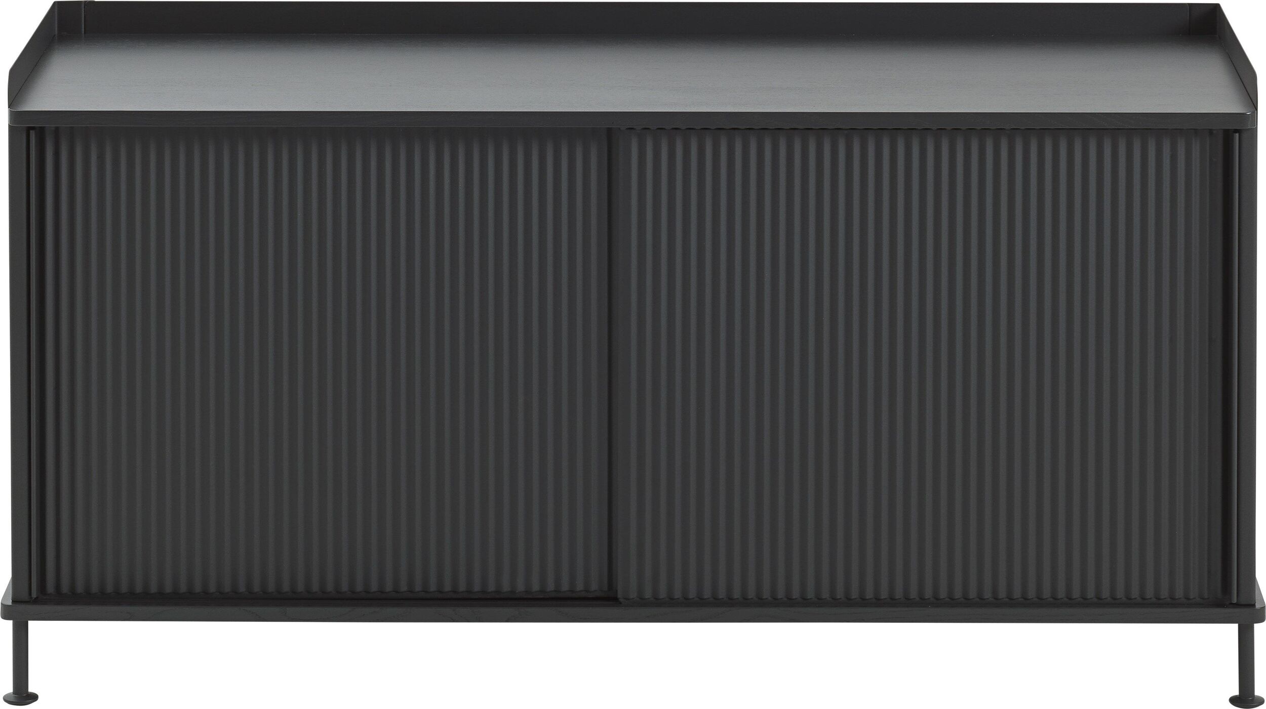 Szafka Enfold 124 cm czarna