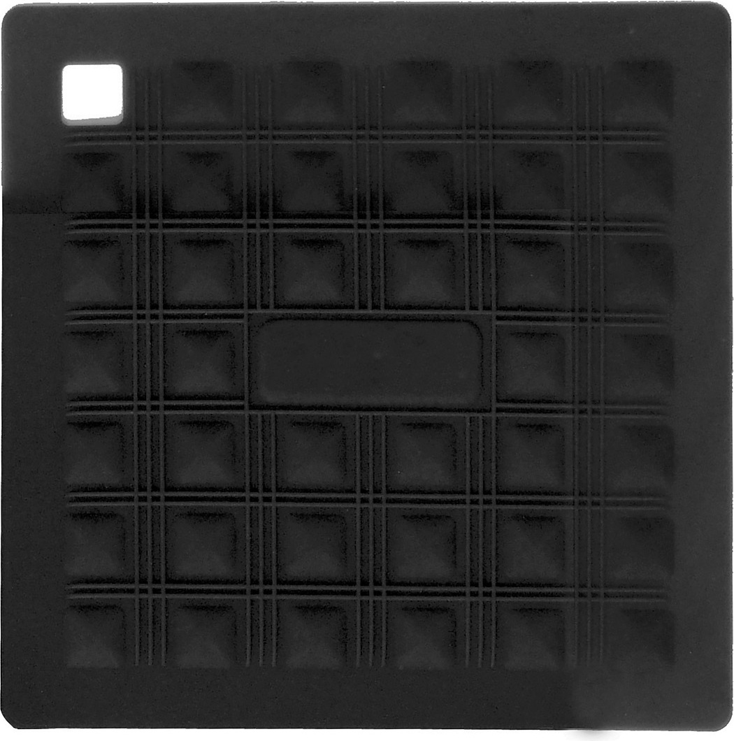 Podstawka pod gorące naczynia Silikomart Acc071 czarna