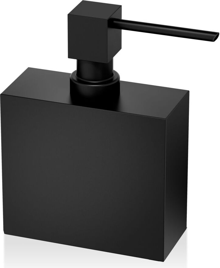 Dozownik do mydła Corner wąski czarny mat
