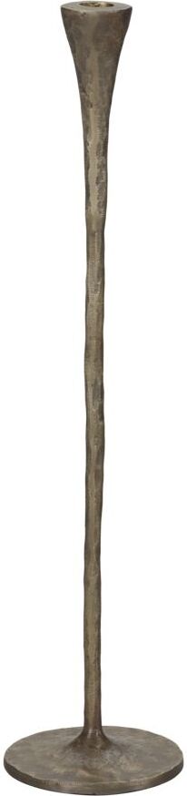 Świecznik na klasyczną świecę Stada 52,5 cm antyczny mosiądz