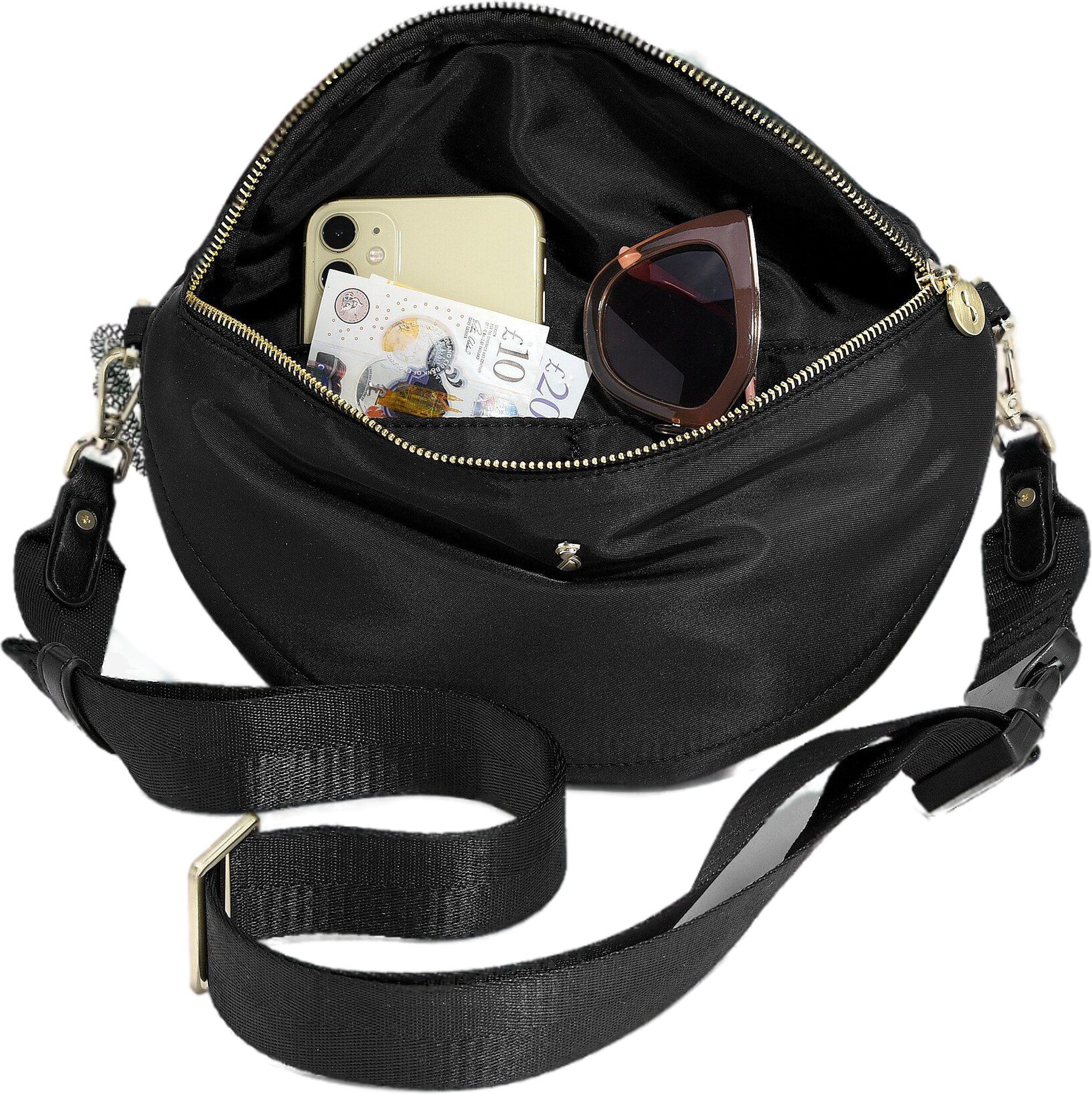 Saszetka Stackers czarna nylonowa