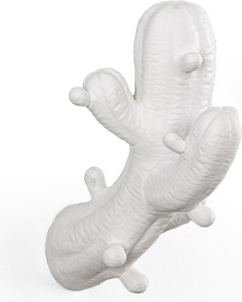 Wieszak Cactus biały