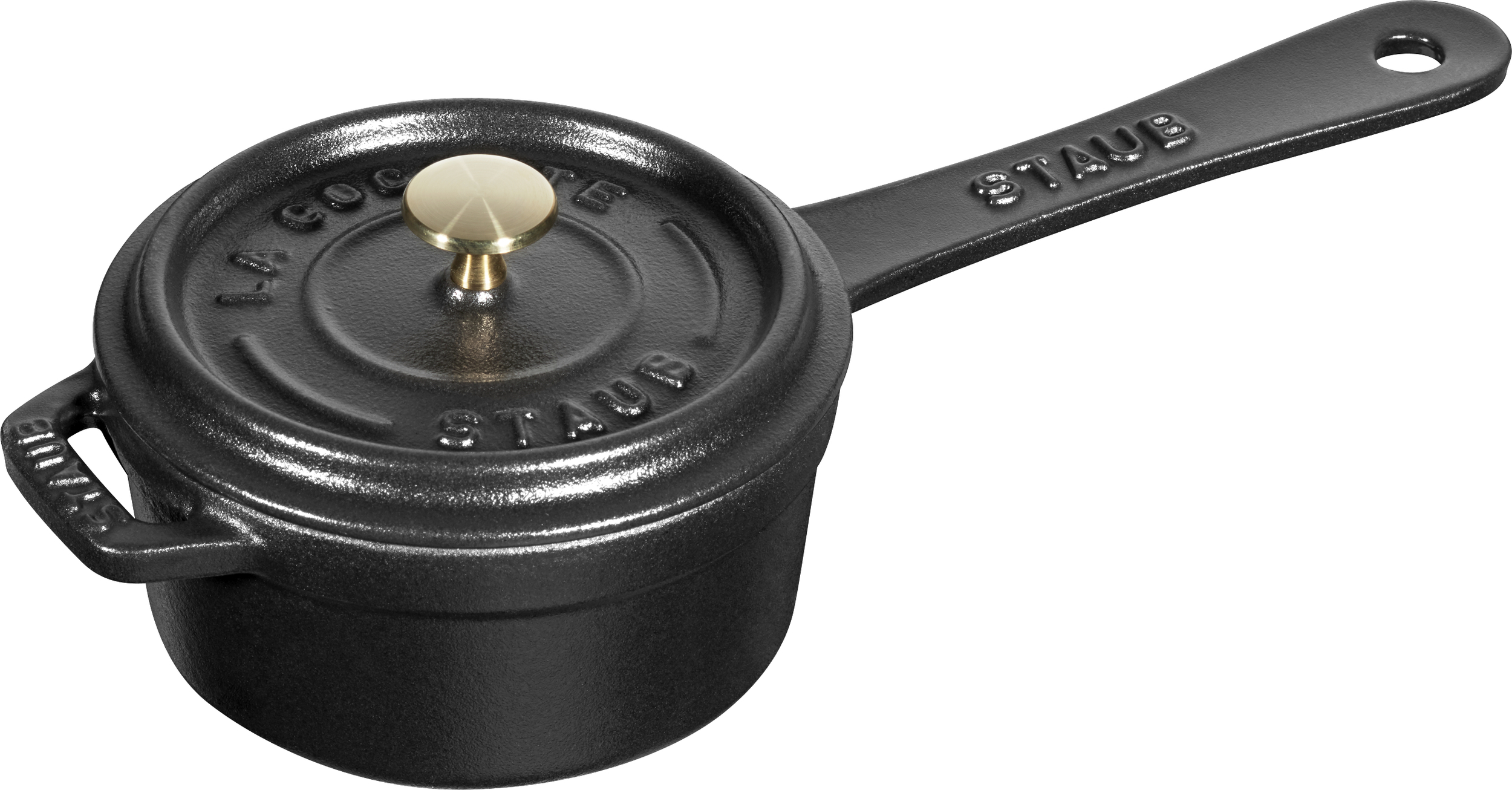 Rondel Staub 250 ml czarny z pokrywką