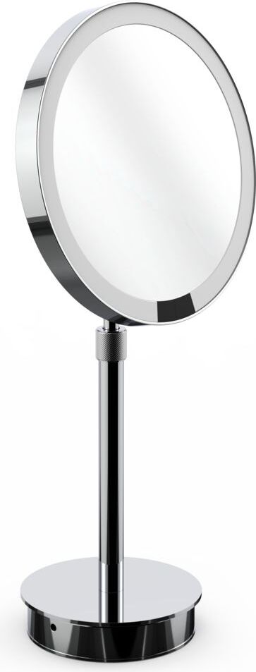 Lusterko kosmetyczne powiększające x7 Just Look Plus chrom z gniazdkiem USB