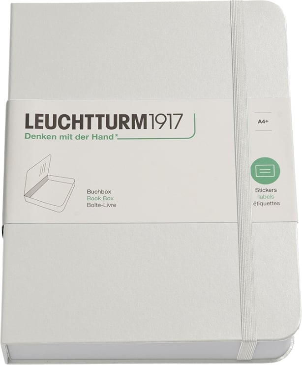 Pudełko na dokumenty Leuchtturm 1917 jasnoszare