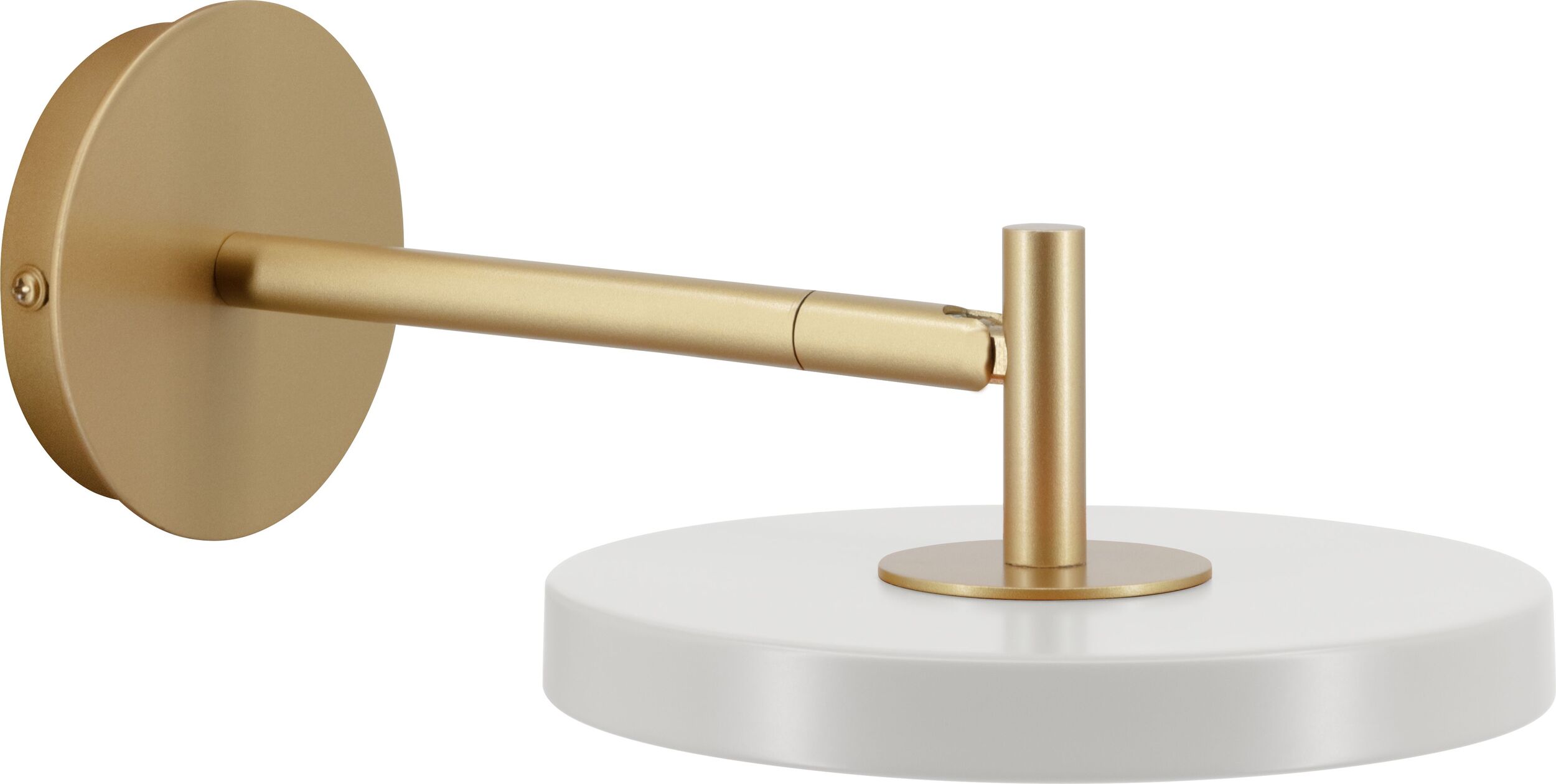 Kinkiet Asteria 25 cm jasnoszary