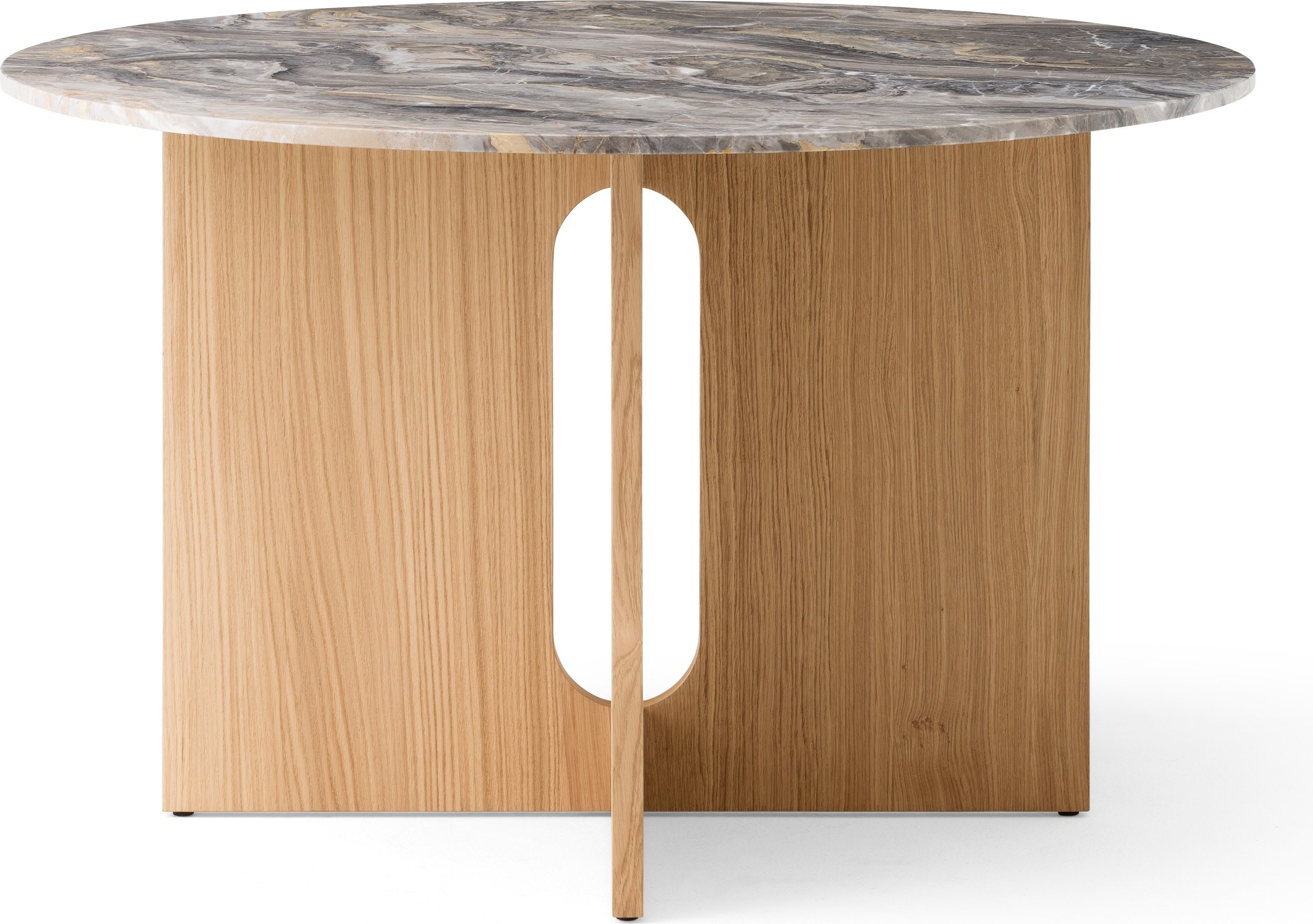 Stół Androgyne Grey Galaxy 120 cm dąb naturalny