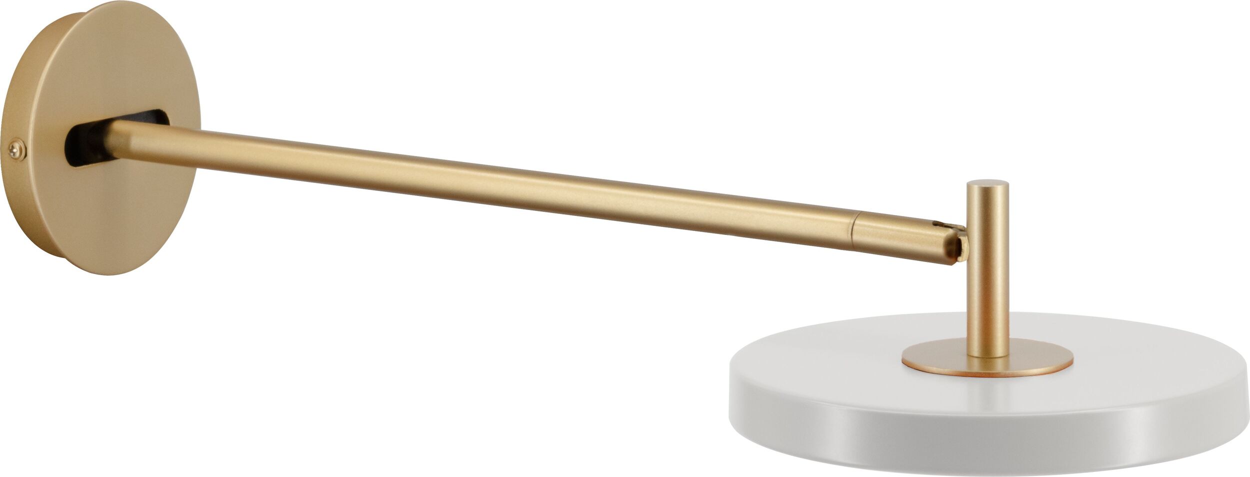 Kinkiet Asteria 42 cm jasnoszary