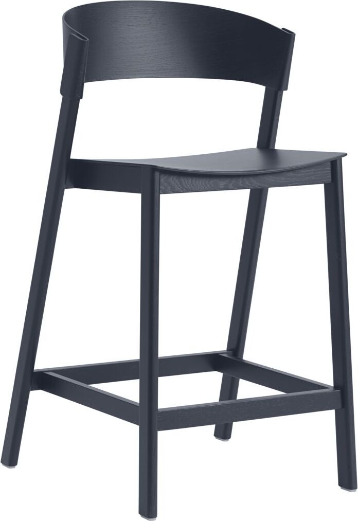 Stołek Cover 65 cm granatowy