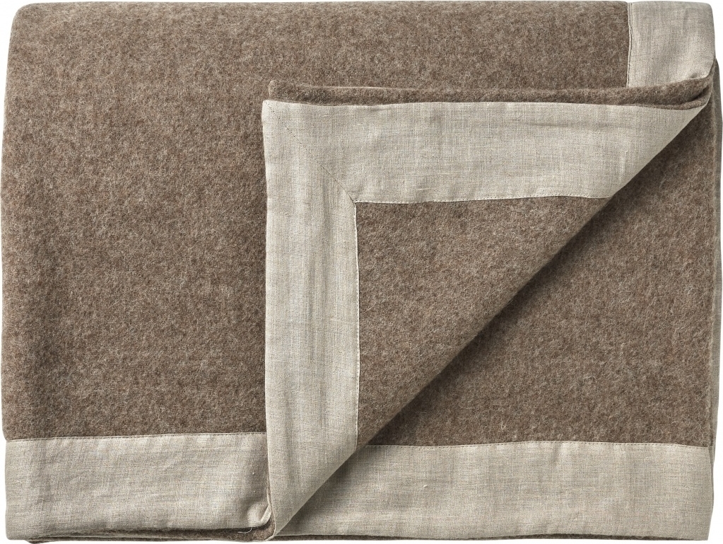 Koc Gotland 240 x 240 cm brązowy