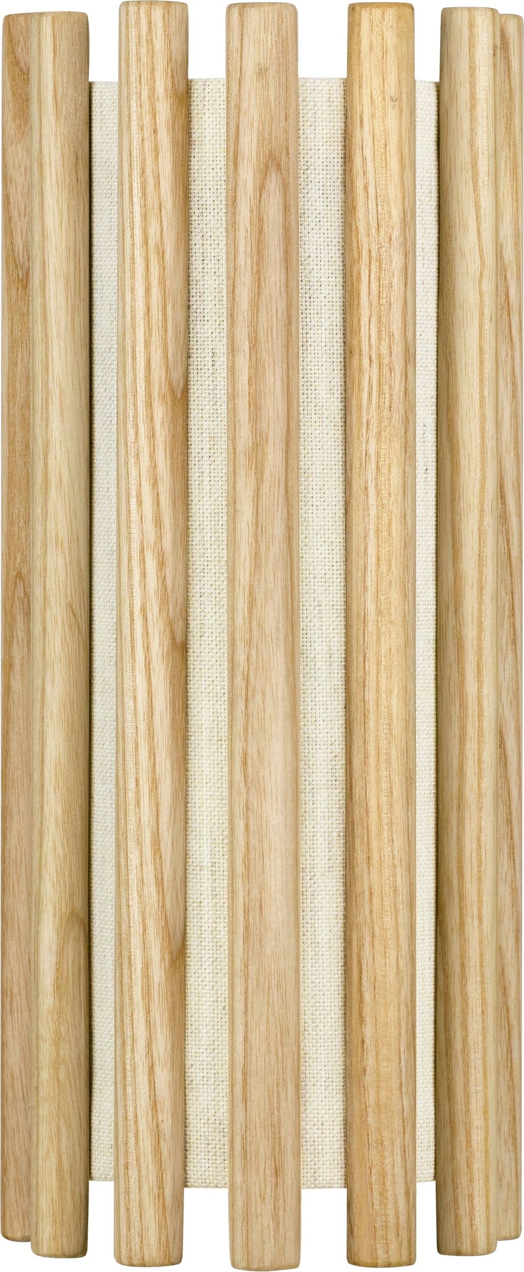 Abażur Komorebi okrągły 11 cm naturalny dąb