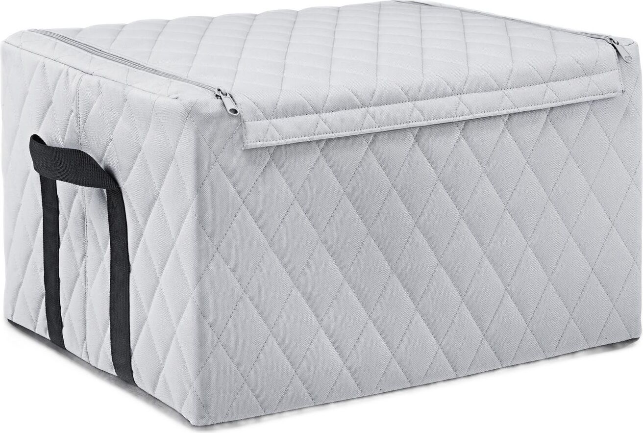 Pojemnik uniwersalny Storagebox L jasnoszary pikowany