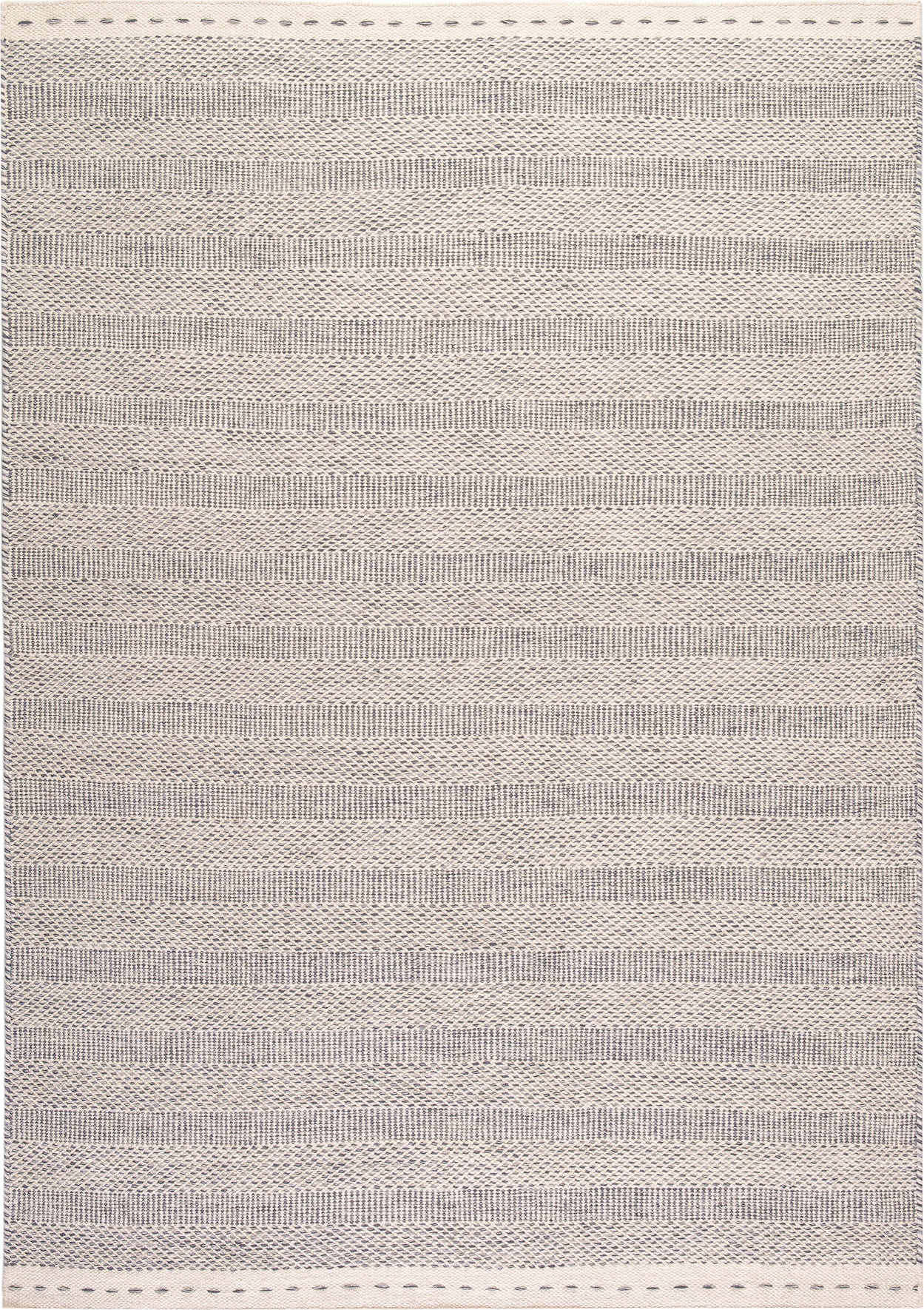 Dywan Jaipur w paski srebrny 120 x 170 cm