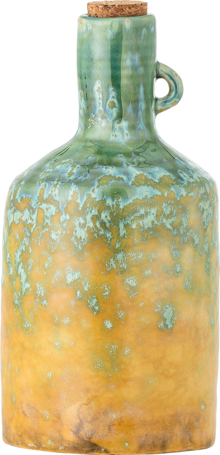 Dozownik do oliwy Yuma 425 ml zielono-żółty