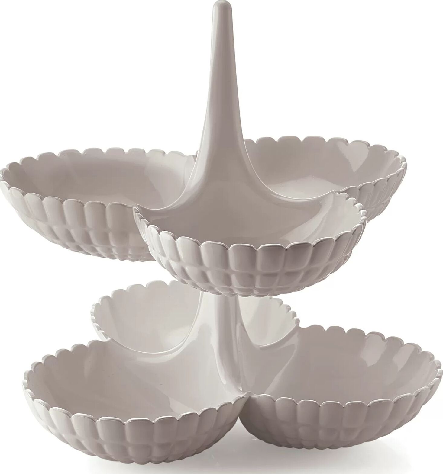 Etażerka na przekąski Tiffany taupe