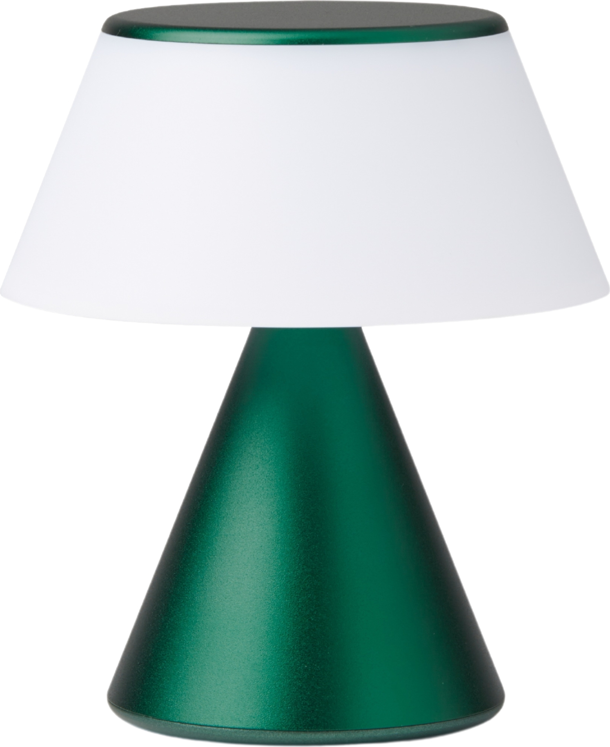 Lampa LED Luma M ciemnozielona