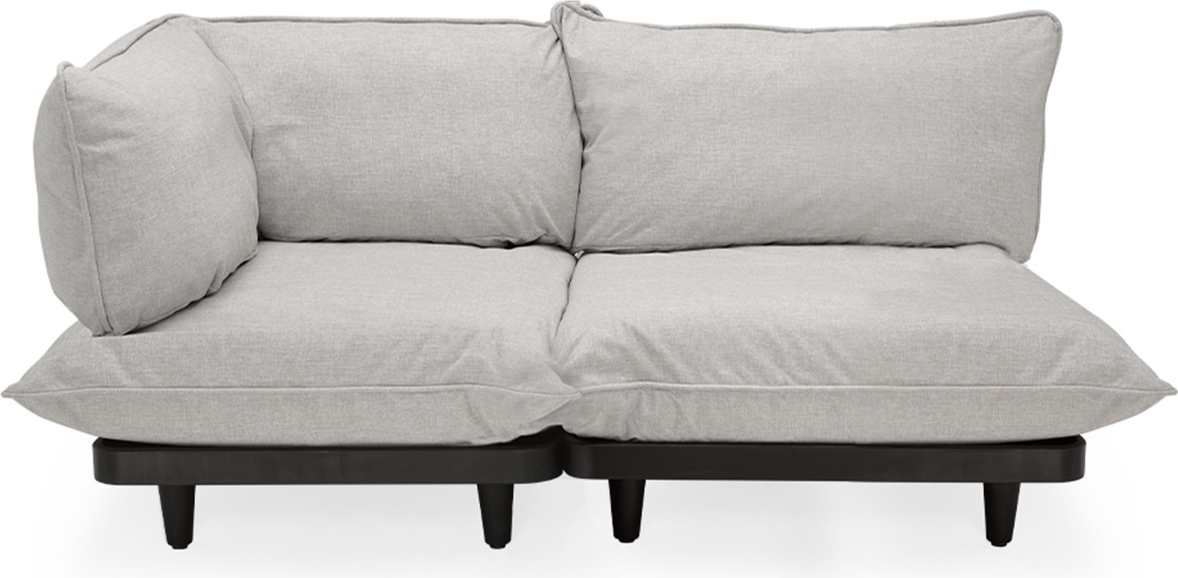 Narożnik lewostronny Paletti jasnoszary 2 el.