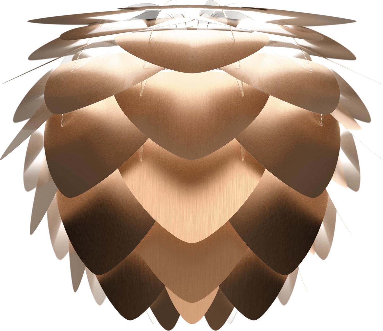 Lampa Aluvia średnia brązowa