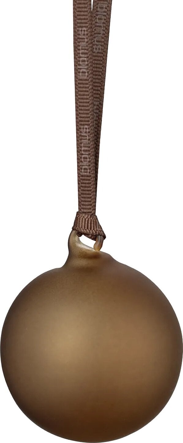 Bombki Juhla rustic brown 4 szt.