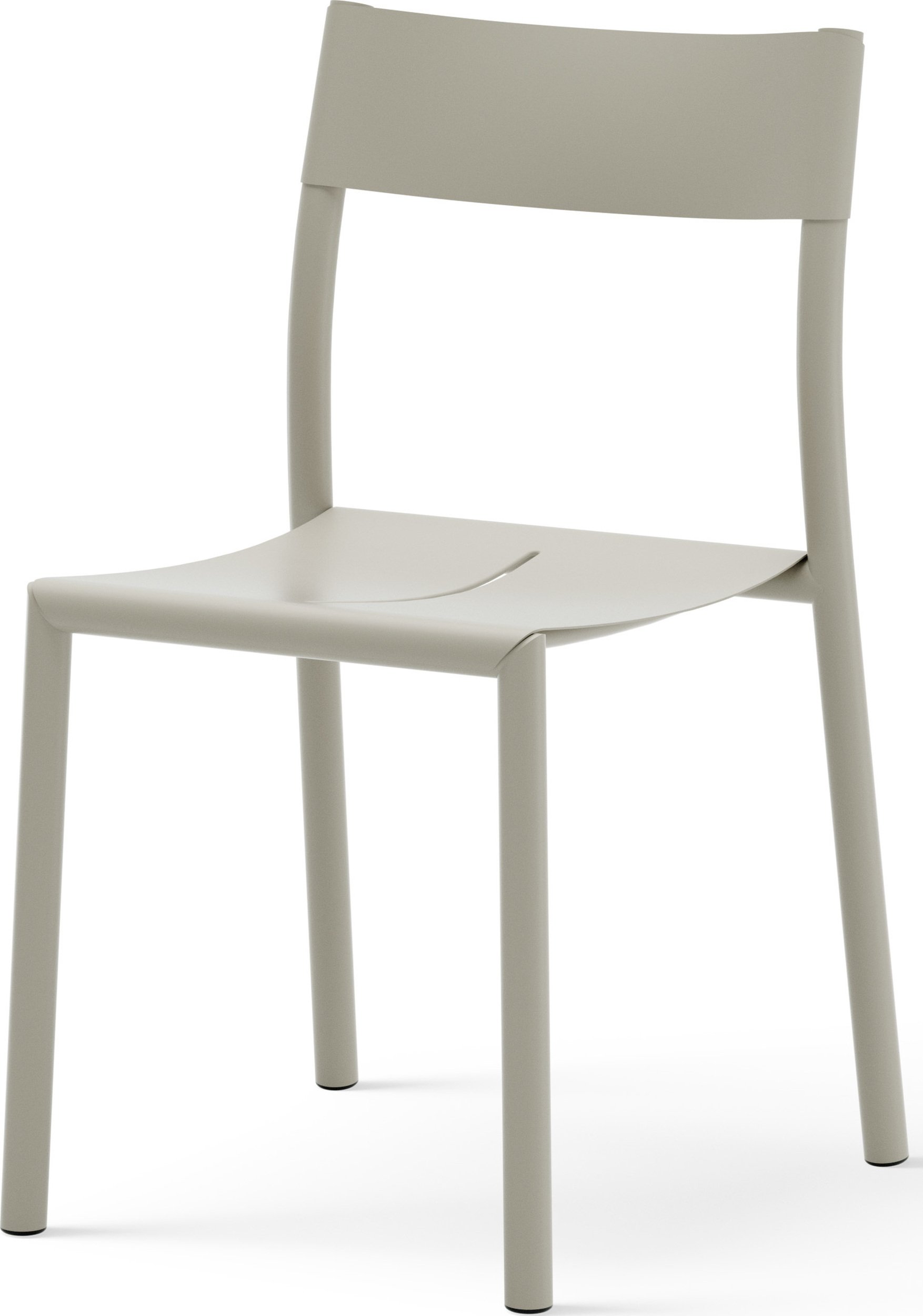 Krzesło ogrodowe May jasnoszare