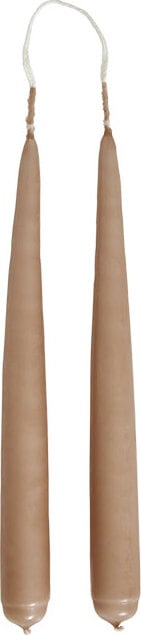 Świece Fukai 14 cm latte 2 szt.