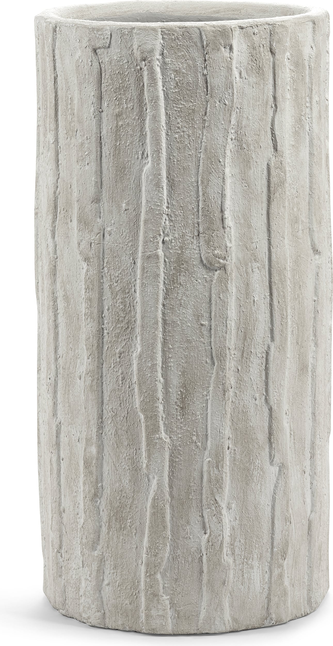 Doniczka Rift 60 cm złamana biel