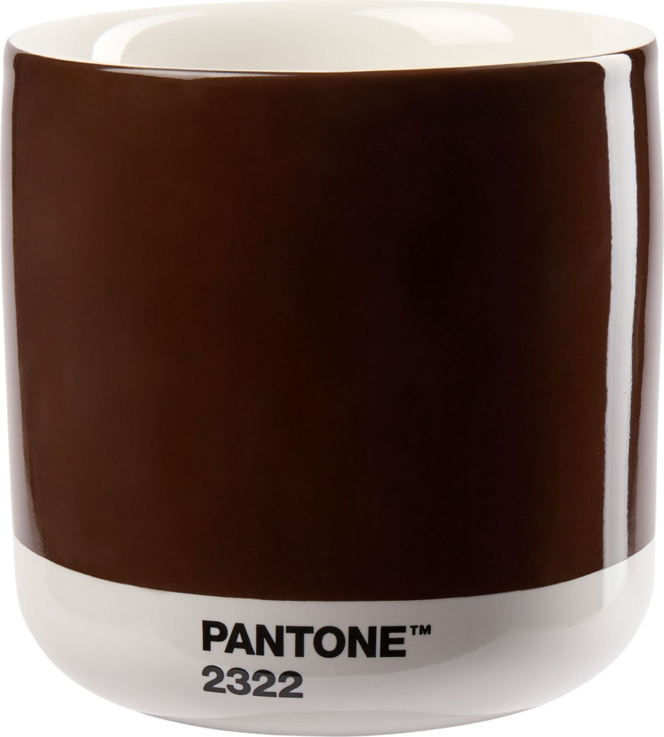 Kubek termiczny Pantone 220 ml ciemnobrązowy