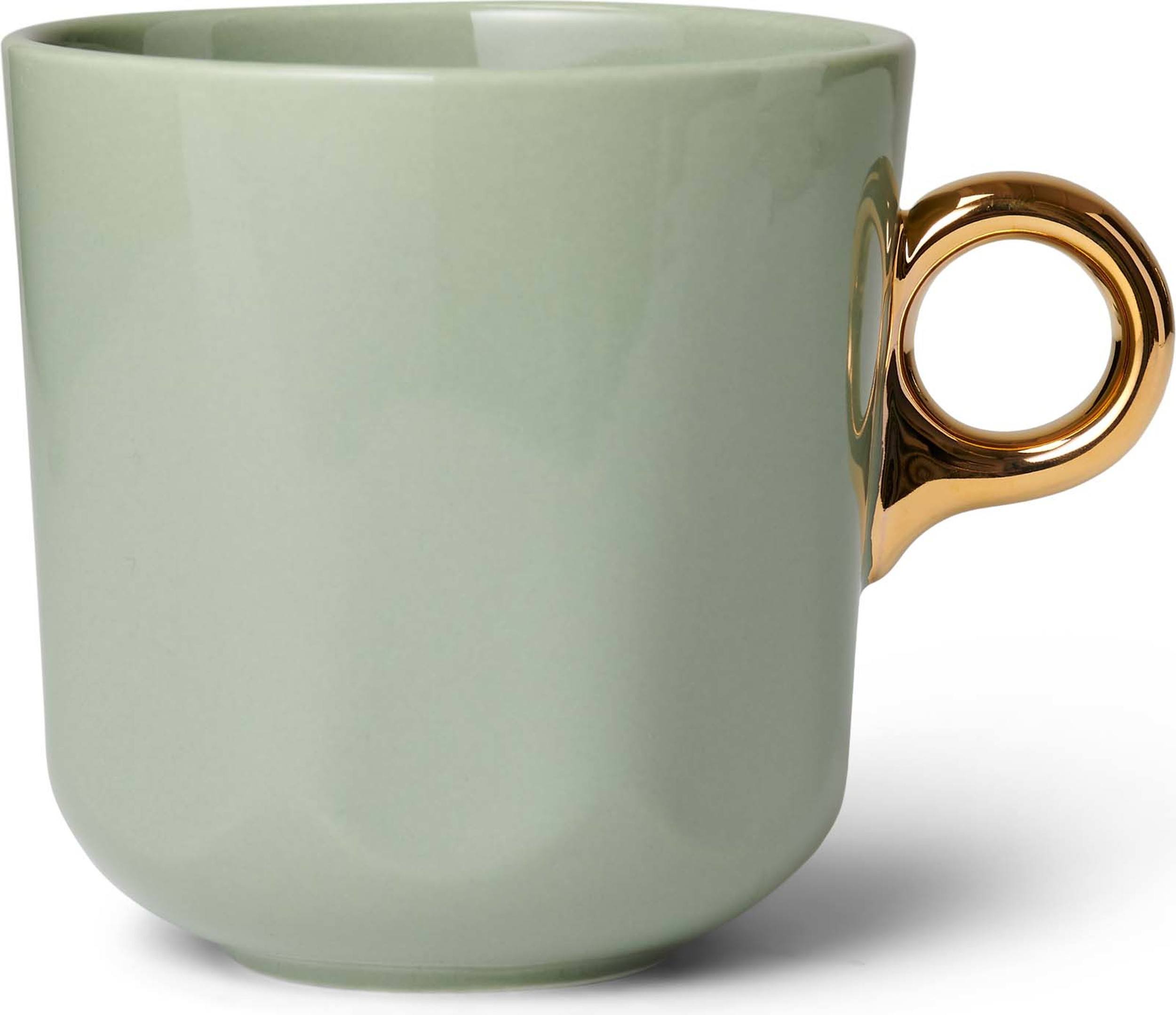 Kubek Sculpture zielony