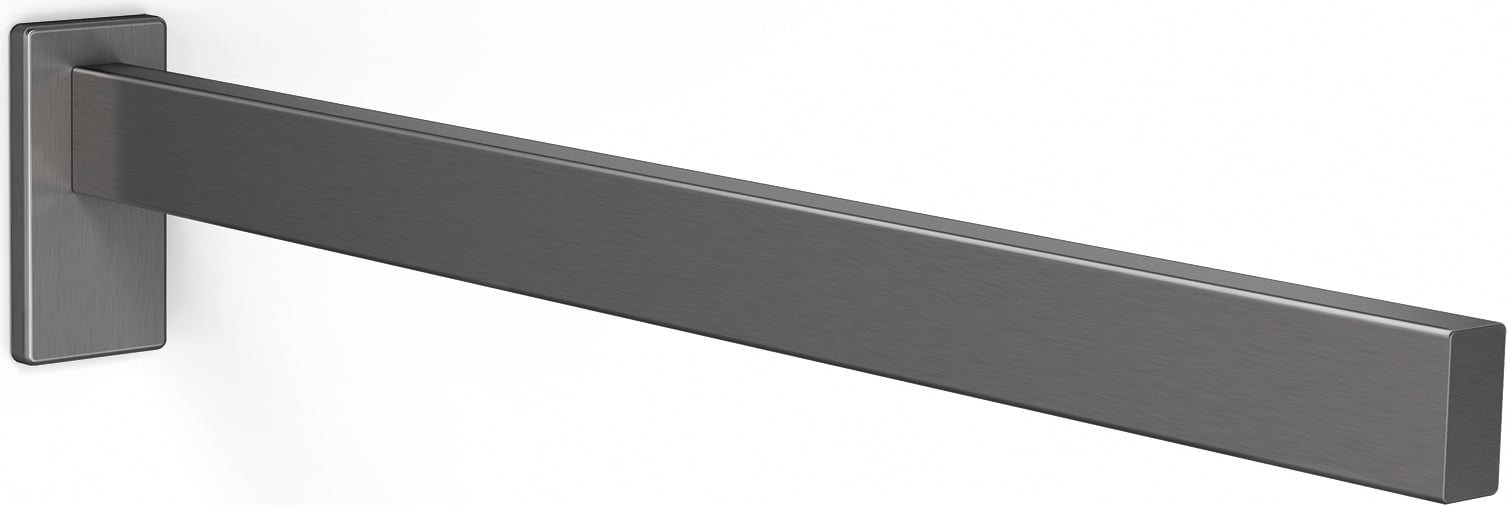 Reling na ręcznik Linea grafitowy z powłoką PVD