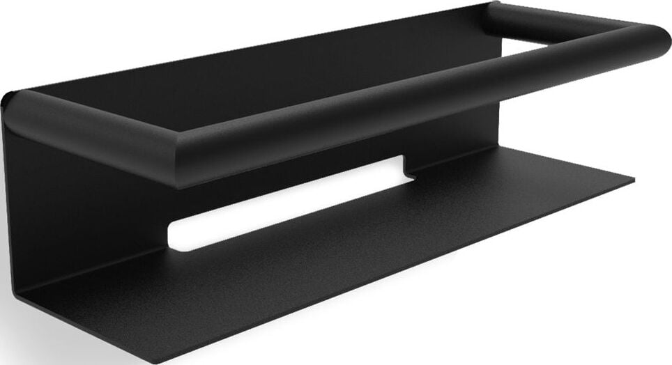 Półka prysznicowa Decor Walther 30 cm czarny mat