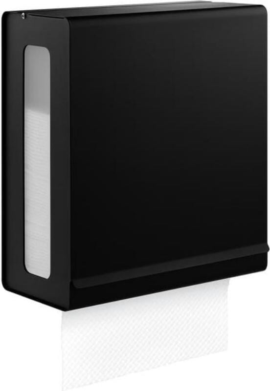Pojemnik na chusteczki Nexio czarny ścienny
