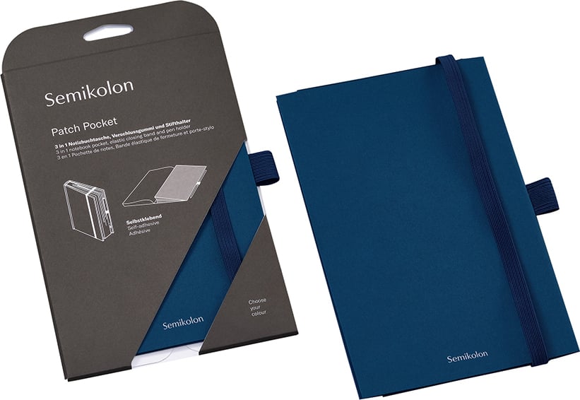 Kieszeń do notesu Semikolon A5 morska