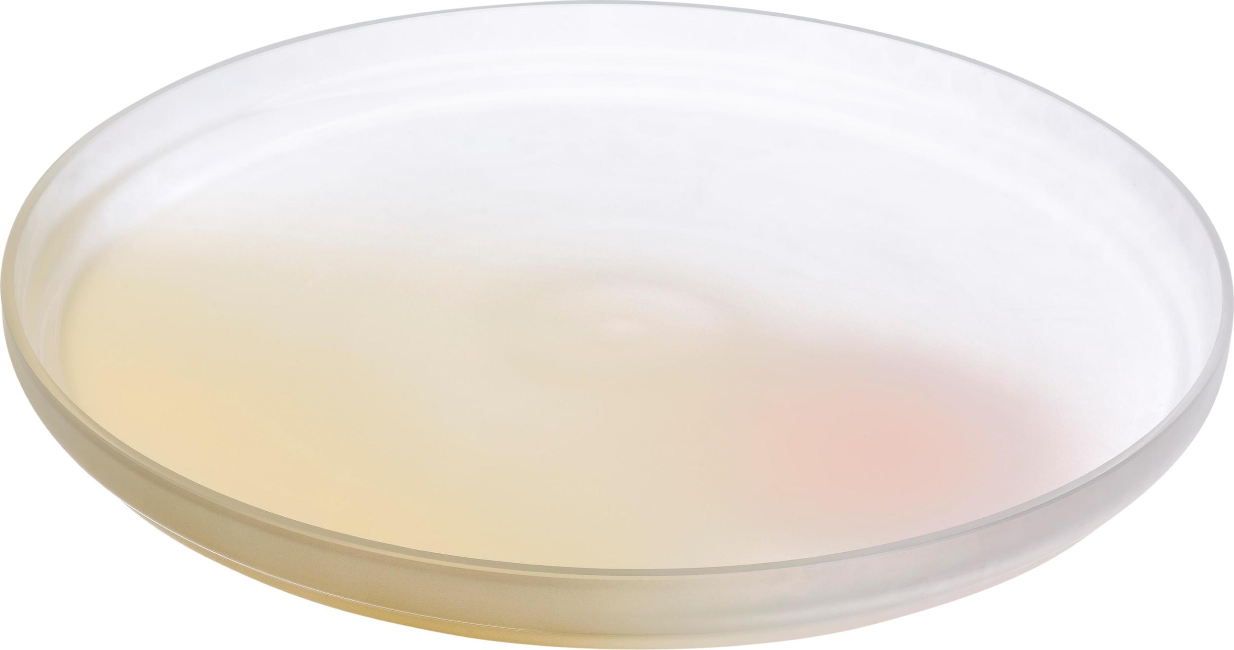 Talerz obiadowy Pigmento 28 cm różowy