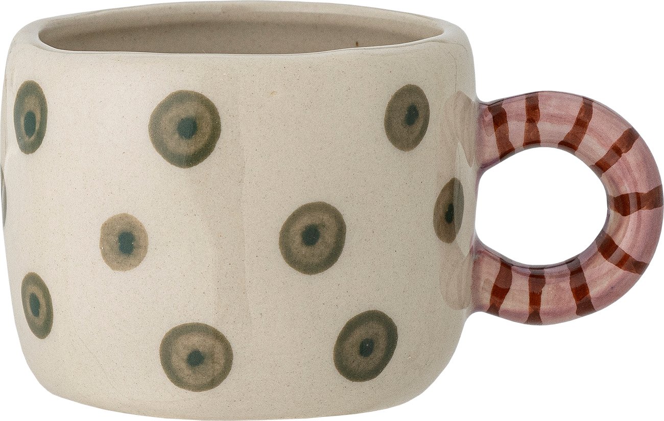 Kubek Nini 115 ml beżowo-zielony