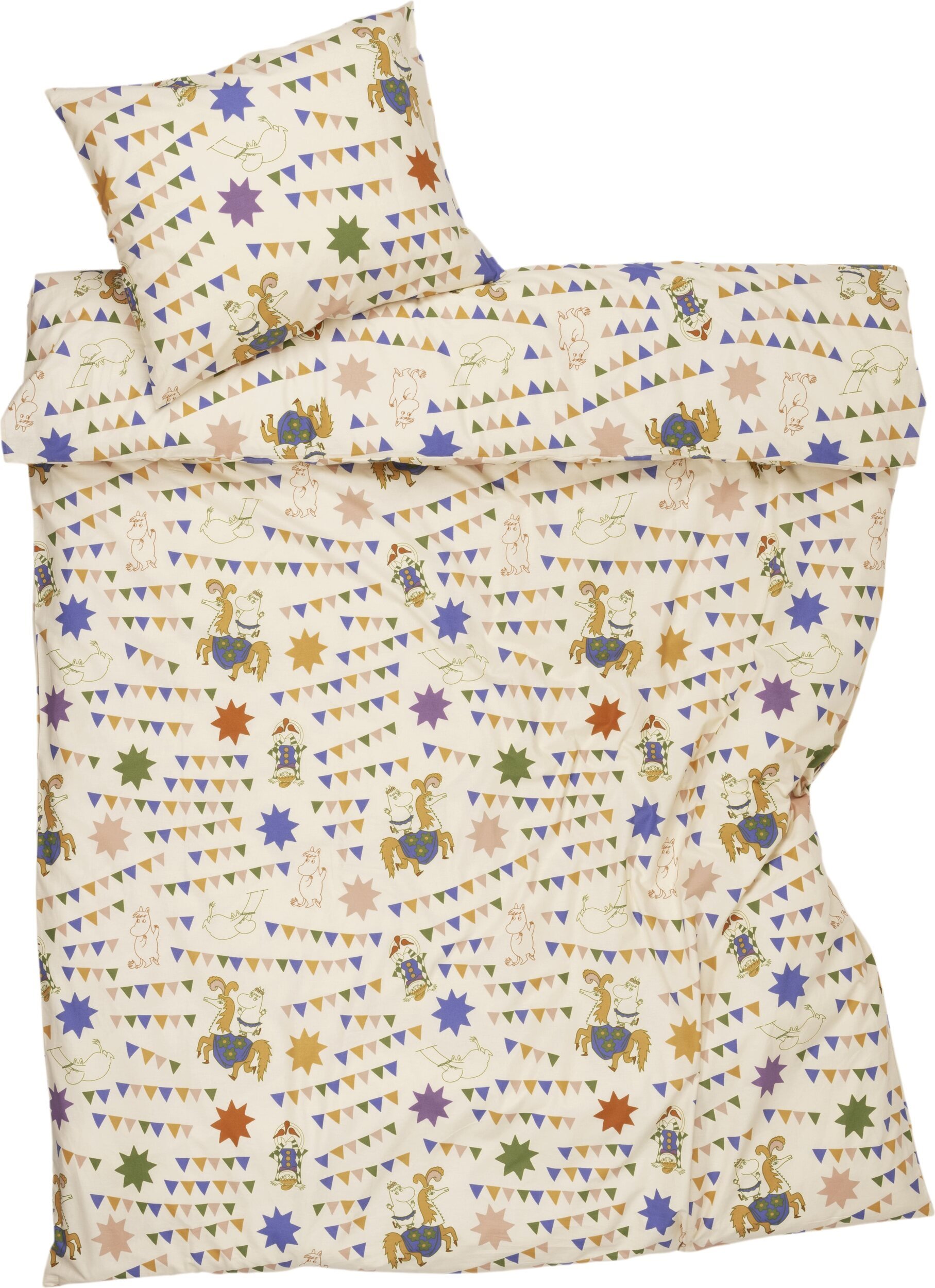 Pościel Arabia Finland Muminki Circus 140 x 200 cm z poszewką na poduszkę 50 x 60 cm