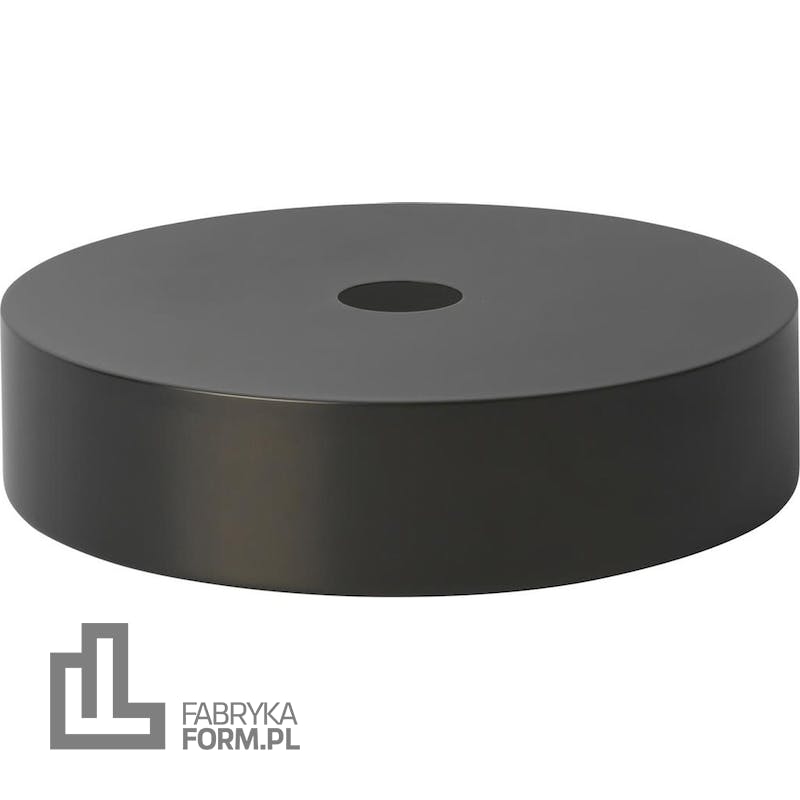 Klosz Record czarny mosiądz