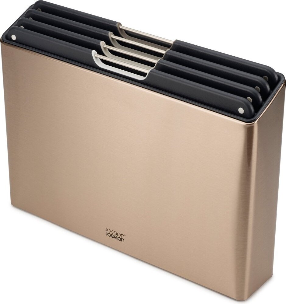 Deski do krojenia Folio Steel złoty 4 szt.