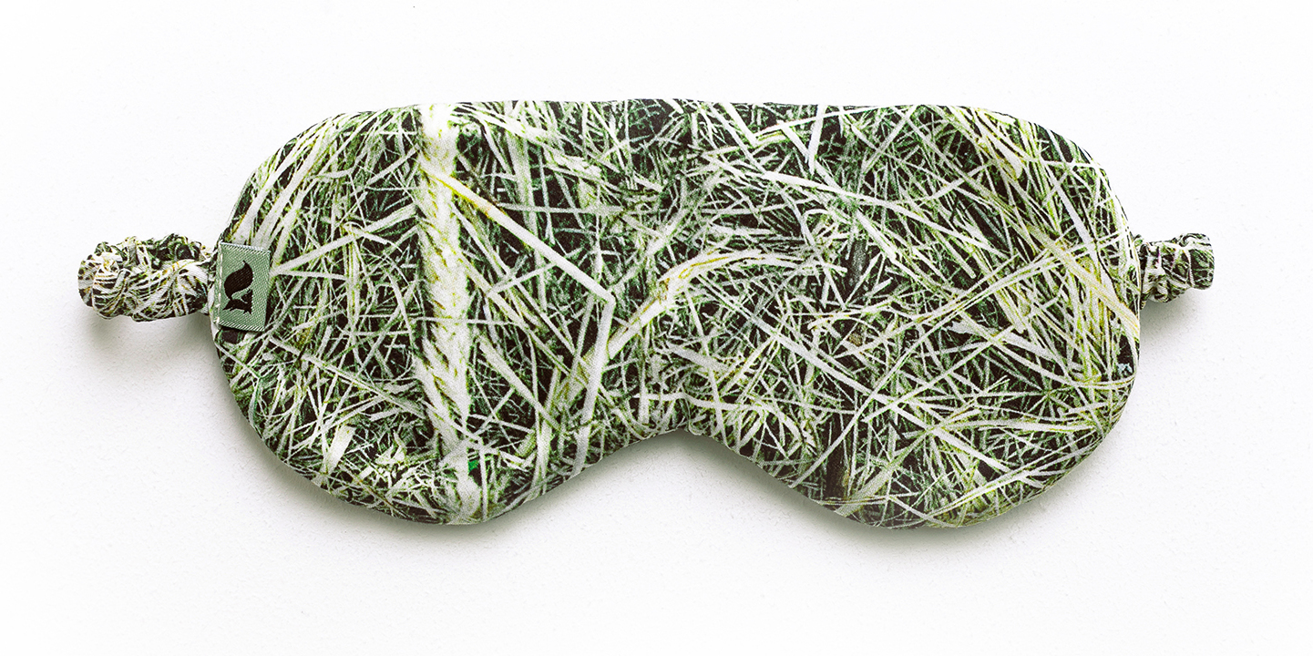 Opaska na oczy do spania Foonka siano