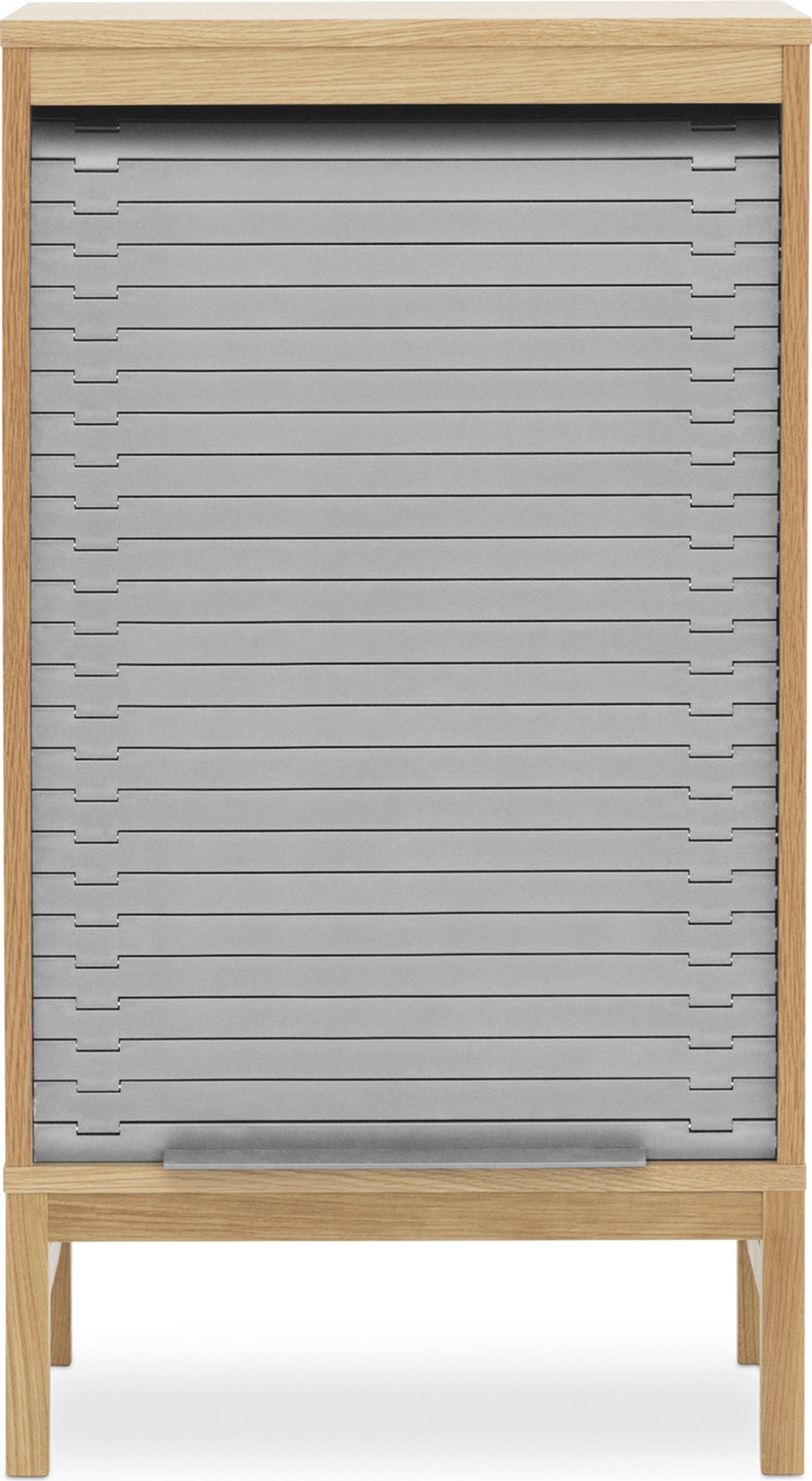 Szafka Jalousi niska szara