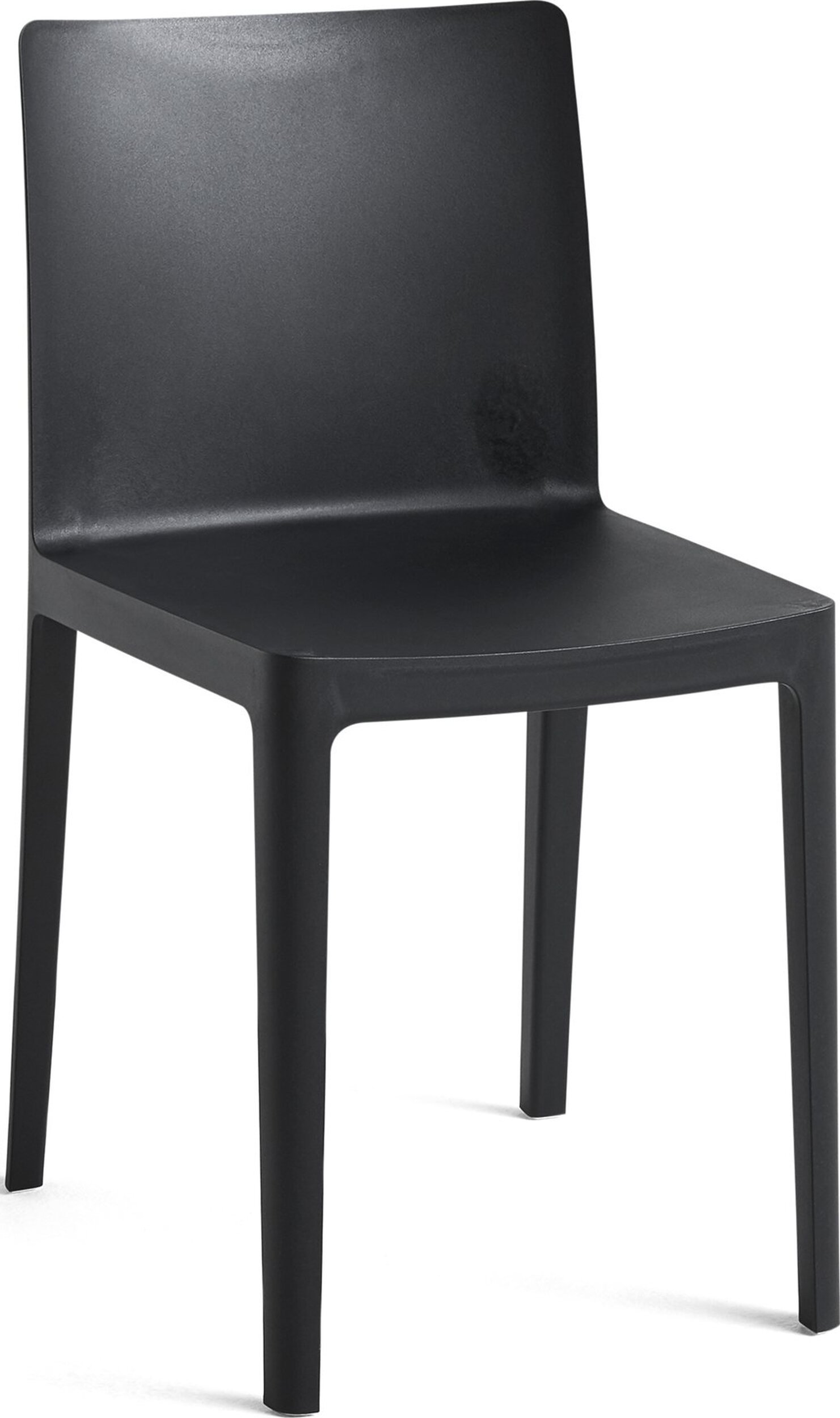 Krzesło Elementaire antracytowe z recyklingu