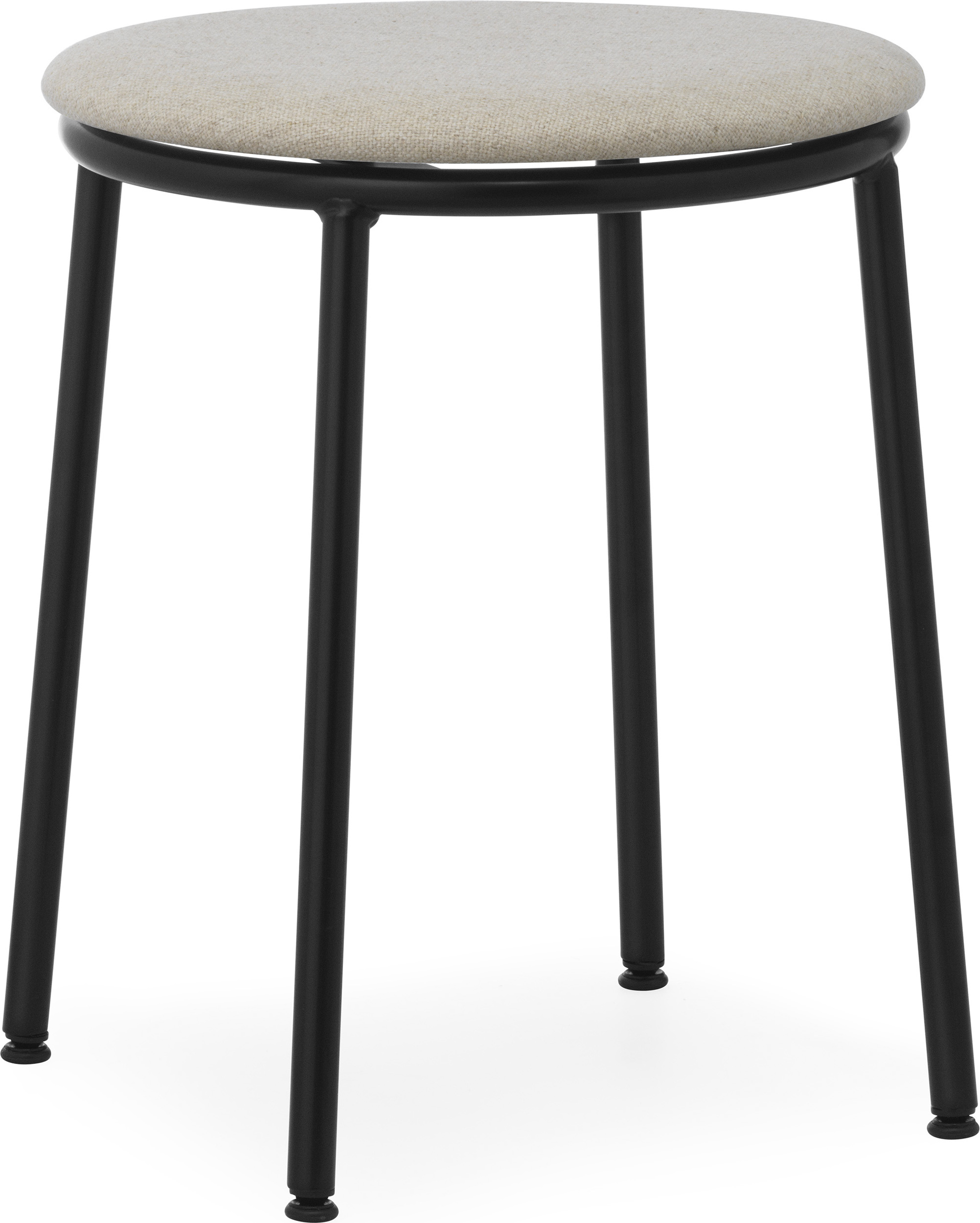 Stołek Circa MLF20 Sand 45 cm z tapicerowanym siedziskiem