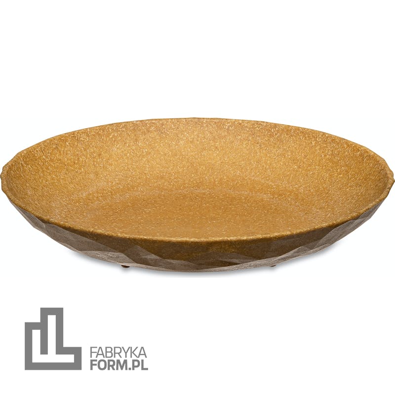 Talerze głębokie Club Organic Nature w kolorze drewna 4 szt.