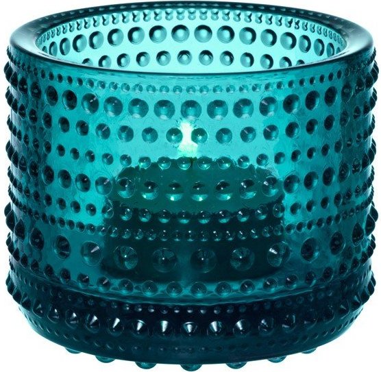 Świecznik Kastehelmi seablue